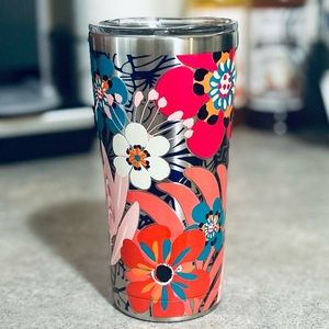 New Tervis Tumbler Bright Wild Blooms Insulated Travel Cup 20oz Stainless Steel